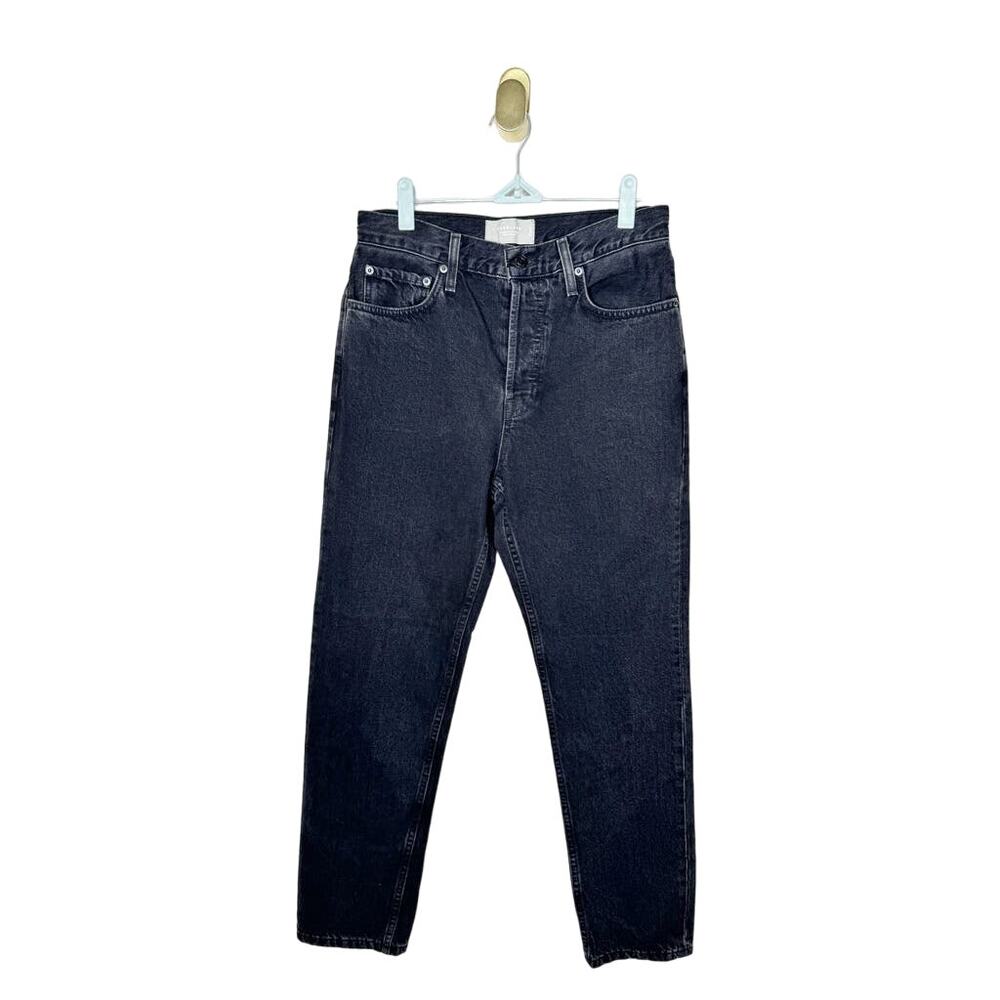 Everlane The 90s Cheeky Jean Button Fly Straight Leg Washed Black 27 Ankle - Picture 4 of 9